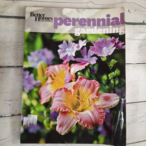 Better Homes and Gardens Perennial Gardening Soft Cover Book 2010